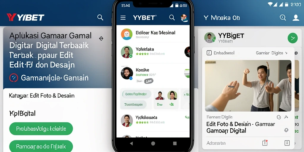 Screenshot antarmuka YYBET untuk edit foto dan desain yang menarik.